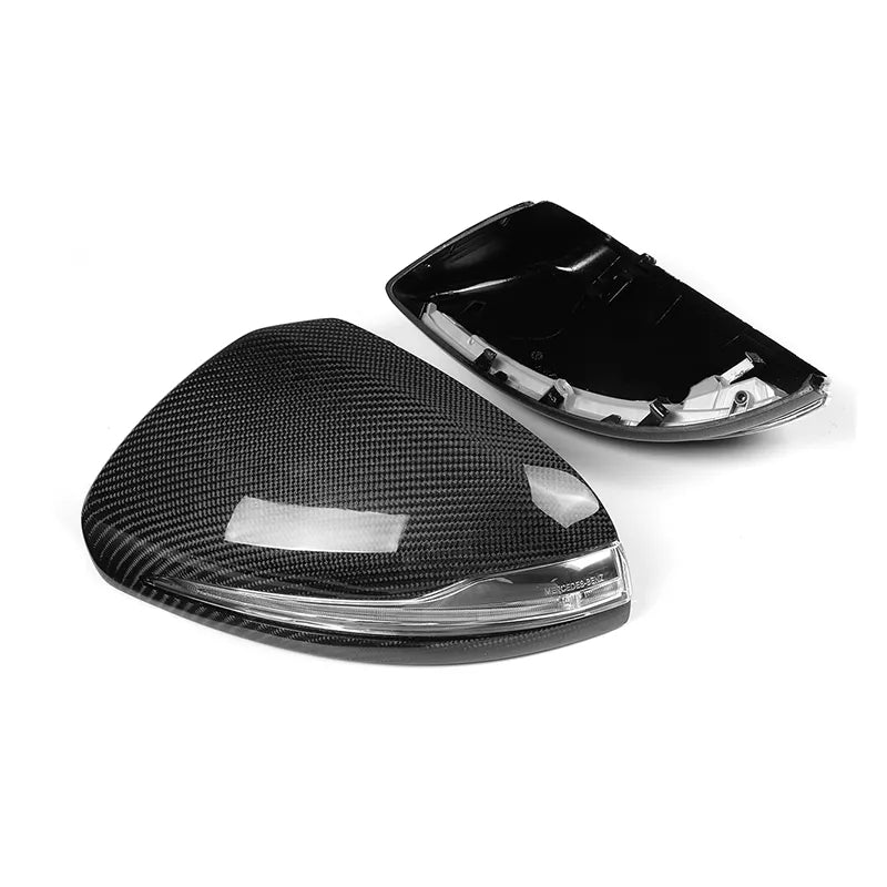 Carbon Fiber Side Mirror Caps -  2017-2022 Mercedes E Class W213 C238 E63 E43 E400