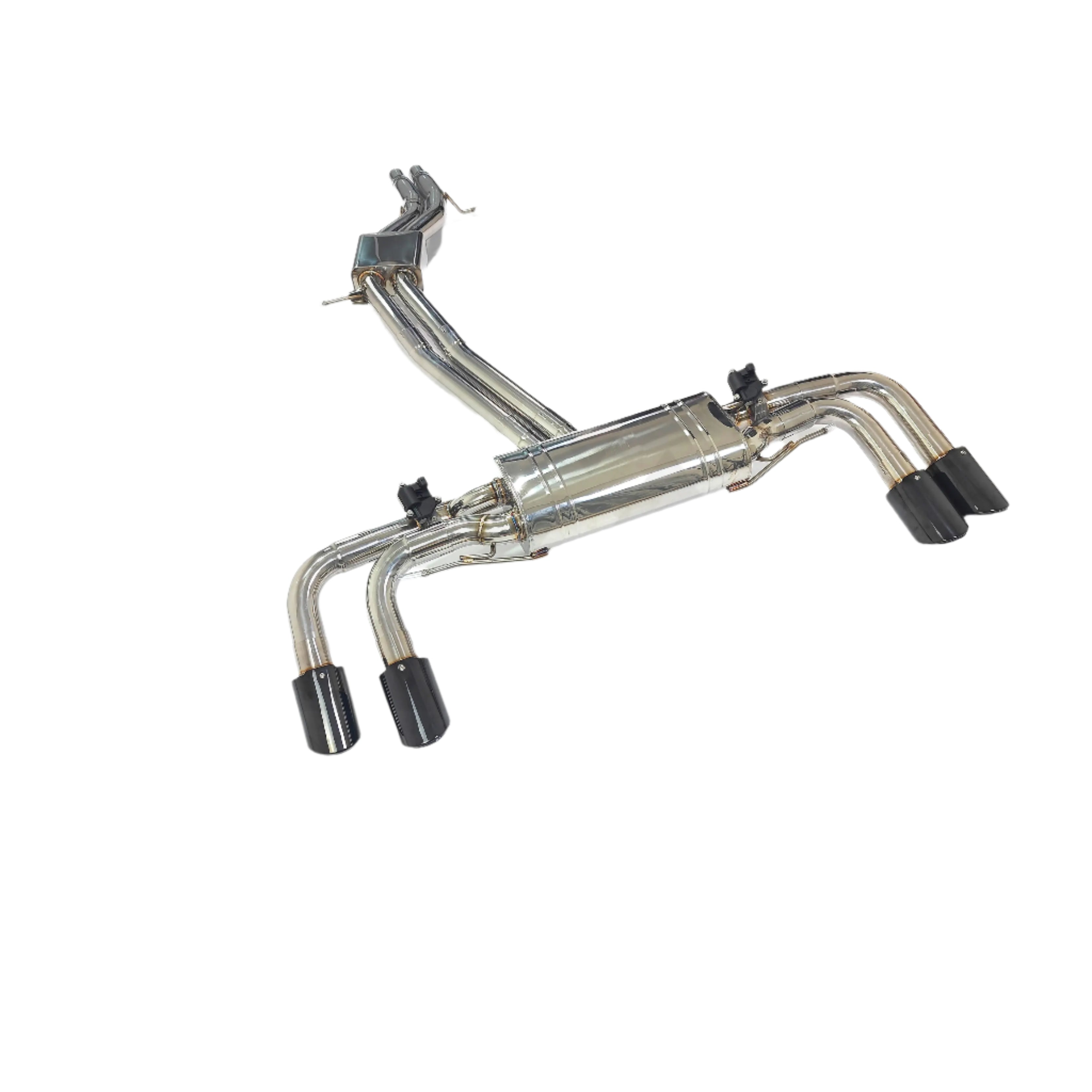 Valved Cat Back Muffler Exhaust System - Porsche Cayenne Turbo 4.0T