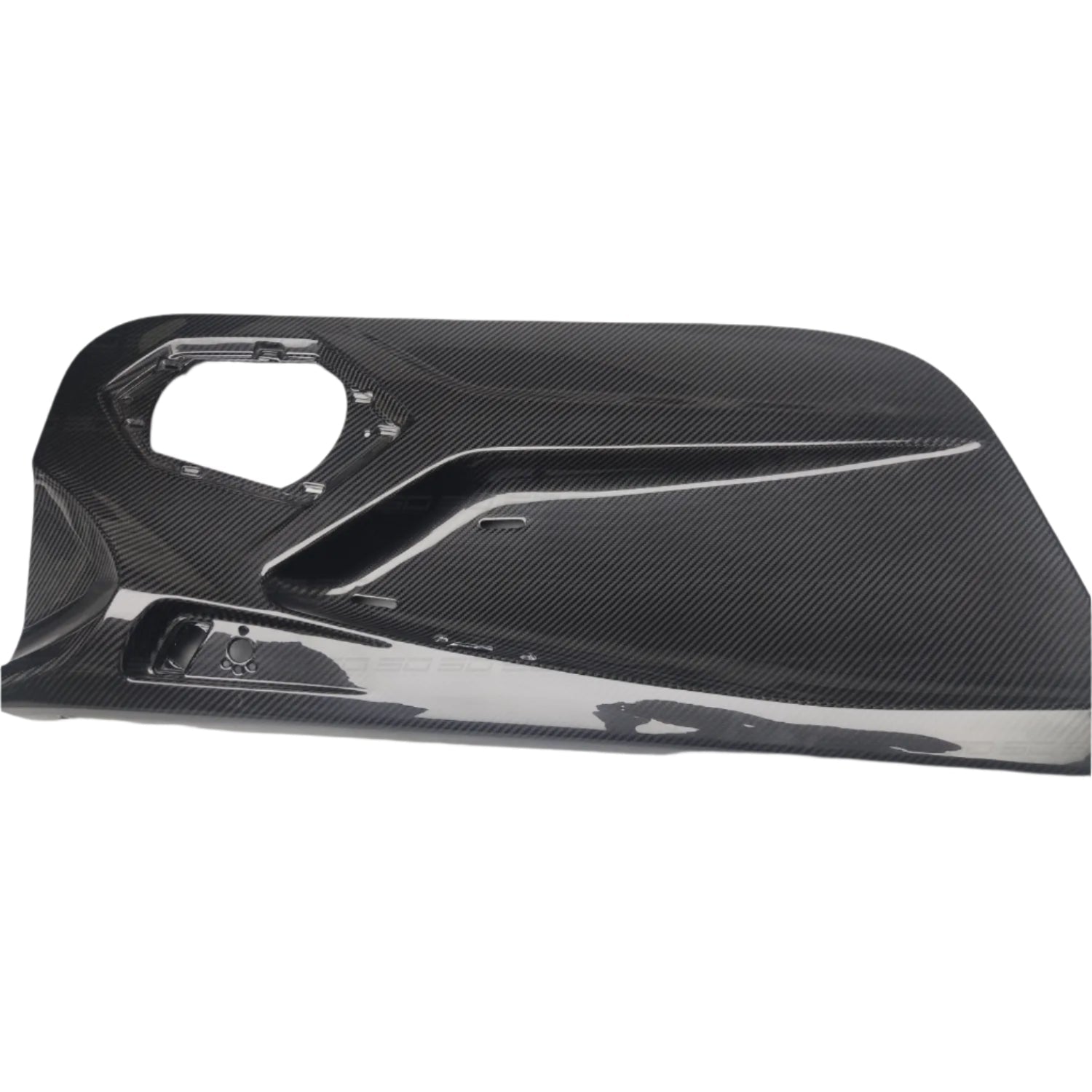 Dry Carbon Fiber Door Panel Cover - Huracan LP580 610 EVO