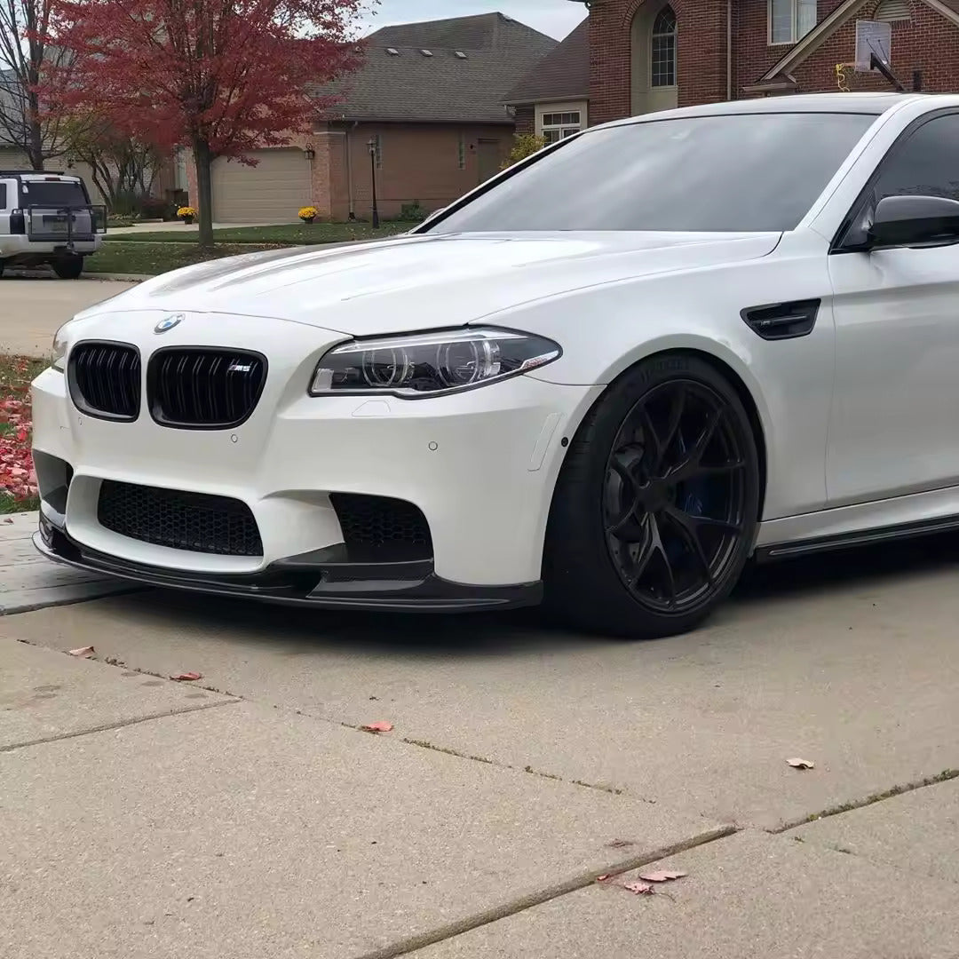 3D Style Carbon Fiber Front Lip - BMW F10 M5