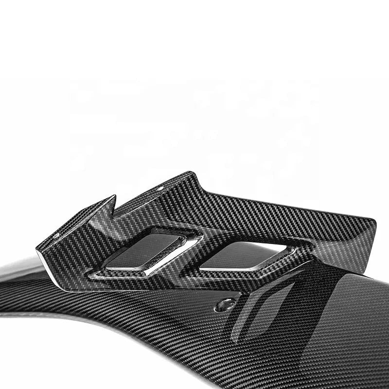 Dry Carbon Fiber Swan Neck Wing - Lamborghini Huracan Evo