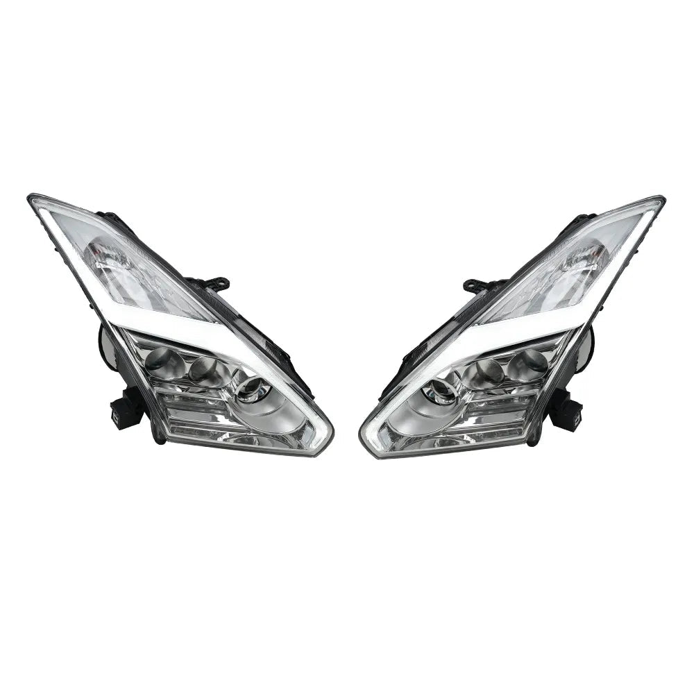 2009-2022 Nissan R35 GTR LED DRL OEm Style Headlights(Upgrade 09-16 to 17+)