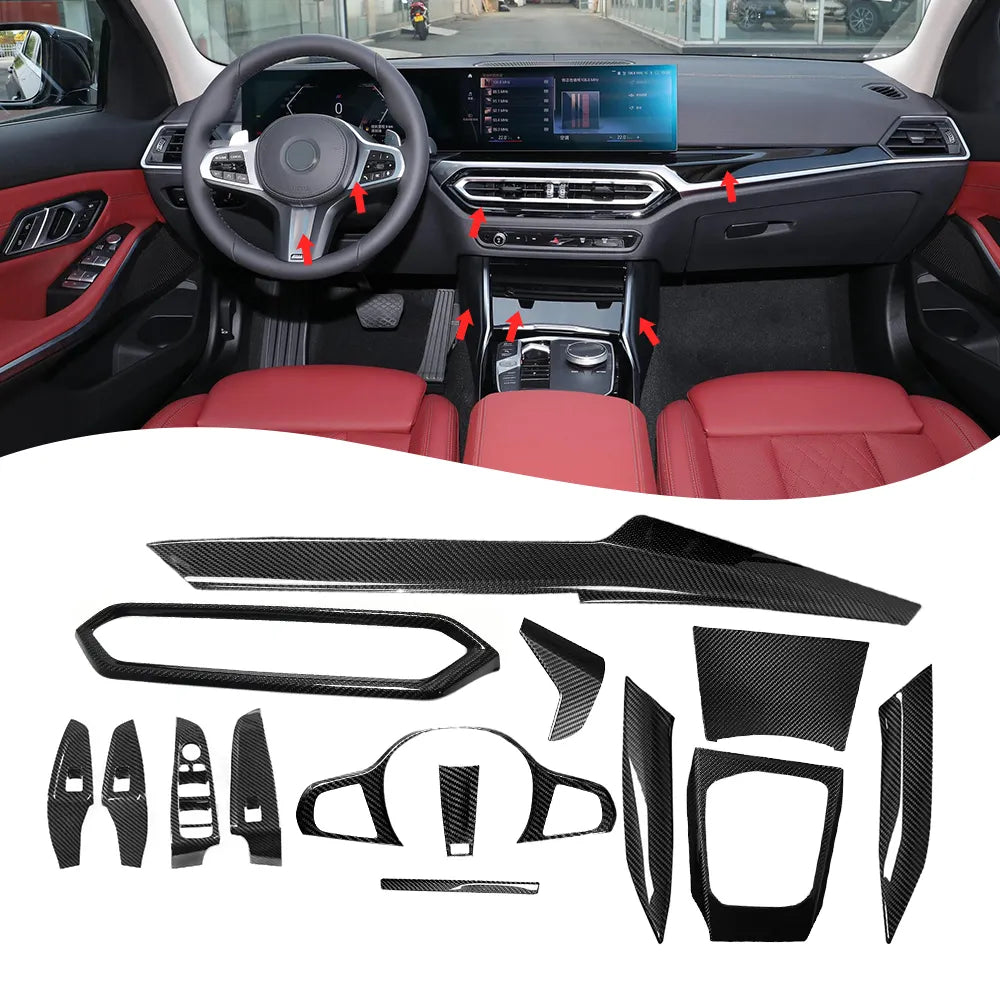 Carbon Fiber Full Interior Complete Kit - BMW LCI  G20 3 / G22 4 Series