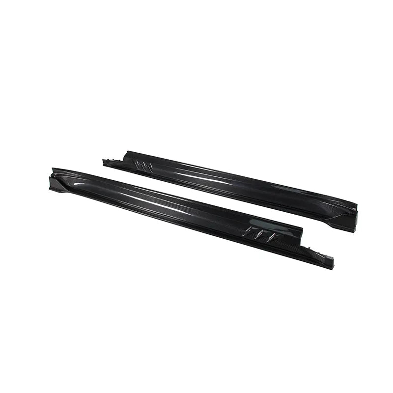 Prepreg Carbon Fiber Side Skirts - Porsche Taycan 4S / Cross Turismo