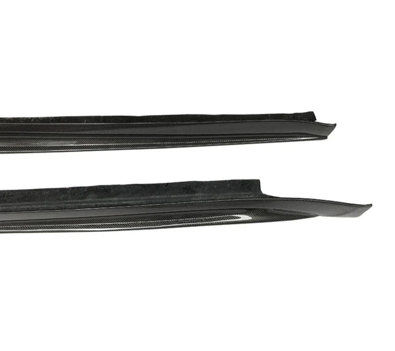 V style Carbon Fiber Side Skirt Extension - Porsche 911 Carrera 991 991.1/991.2 GT3 2012-2015