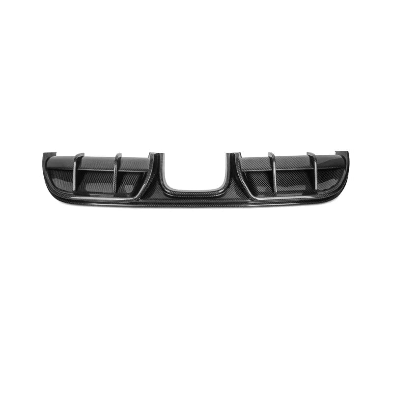 Prepreg Carbon Fiber Rear Diffuser - Porsche 718 Cayman Boxster 982