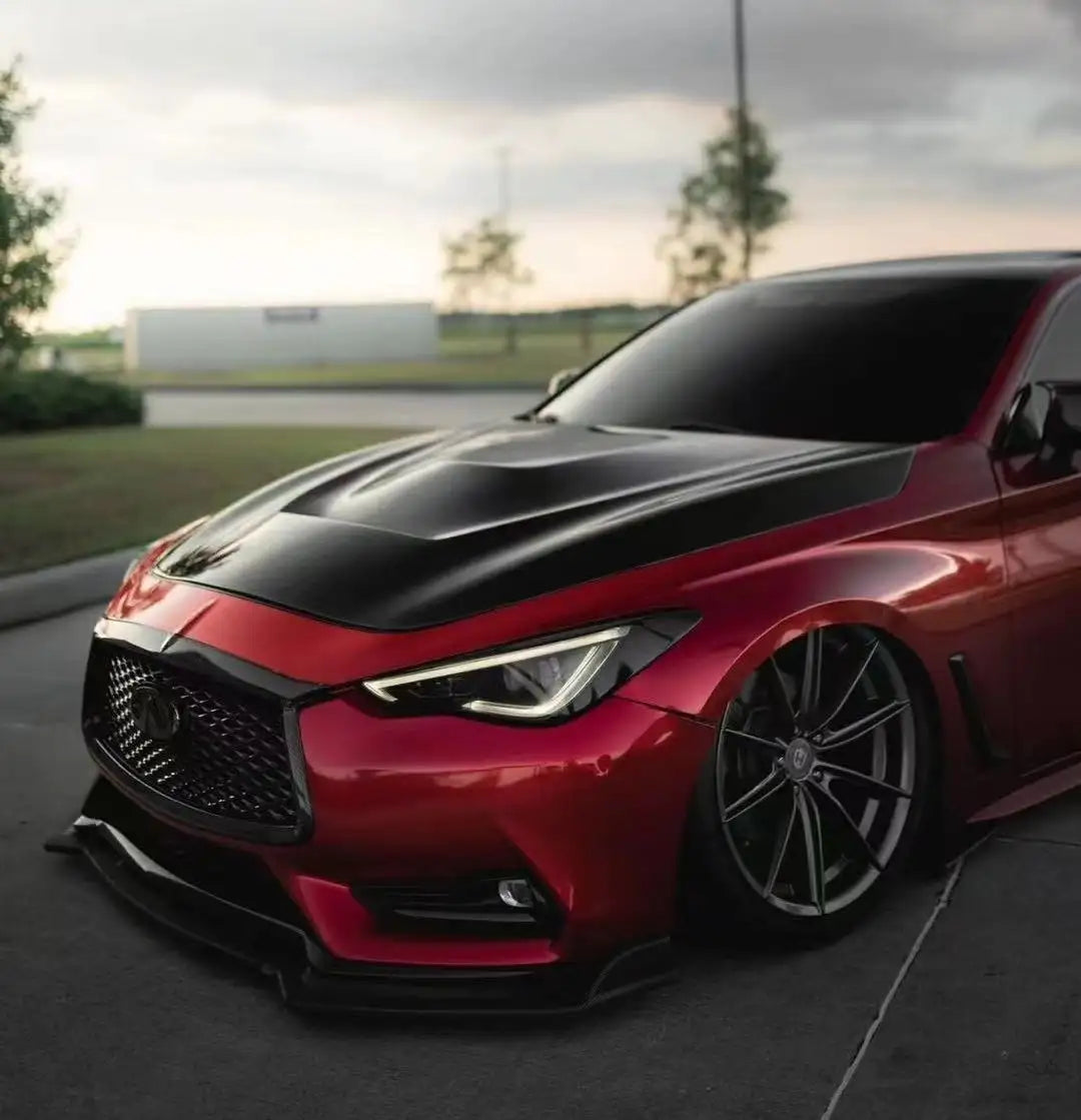 GTS Carbon Fiber Hood - Infiniti Q60 2016+