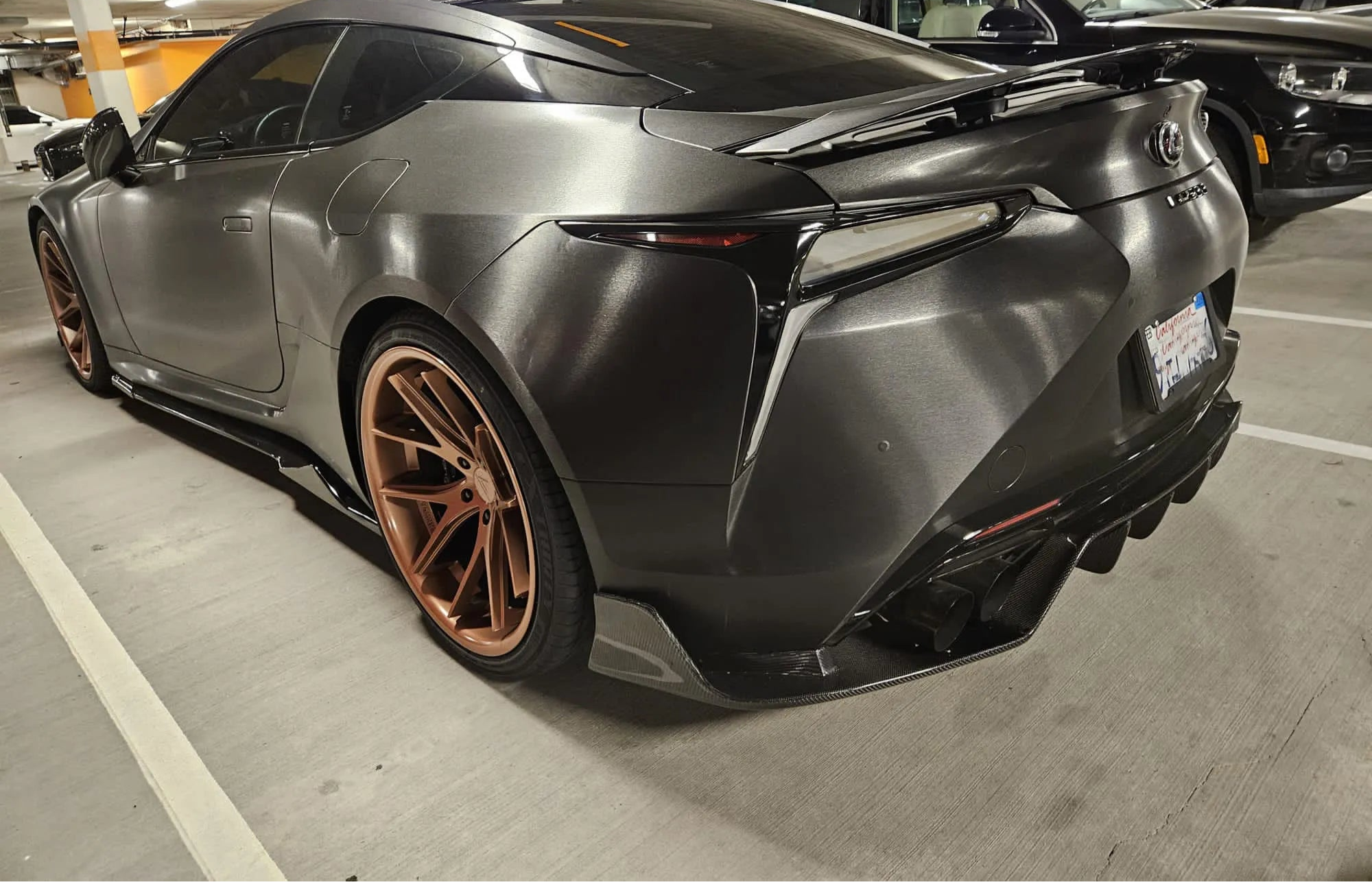 Carbon Fiber Rear Diffuser -  Lexus LC500 LC500H