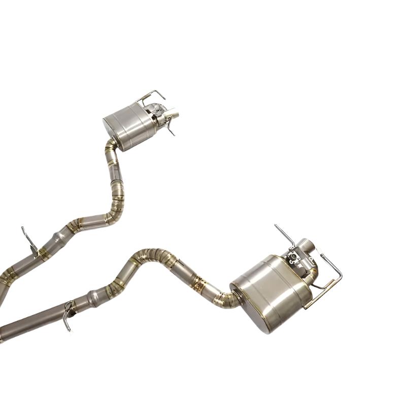 Valved Titanium Alloy Performance Catback Exhaust System - Mercedes Benz AMG C43 W205