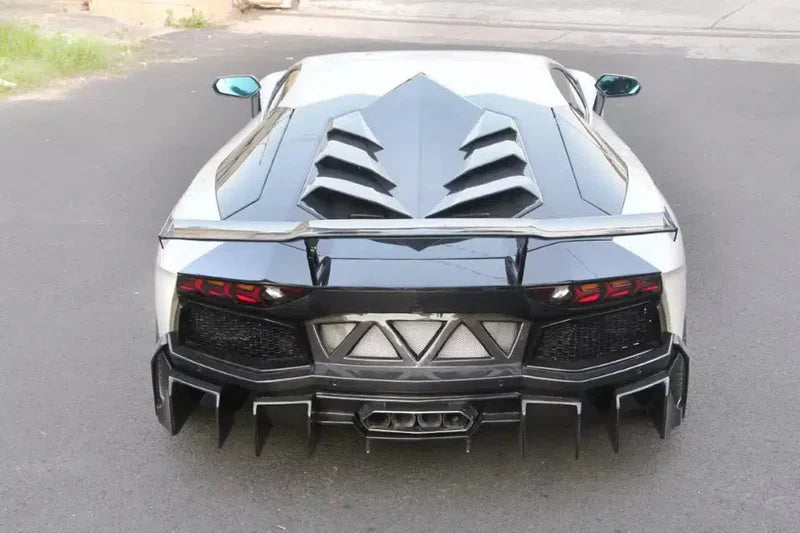 Carbon Fiber Engine Vent Cover - Lamborghini Aventador