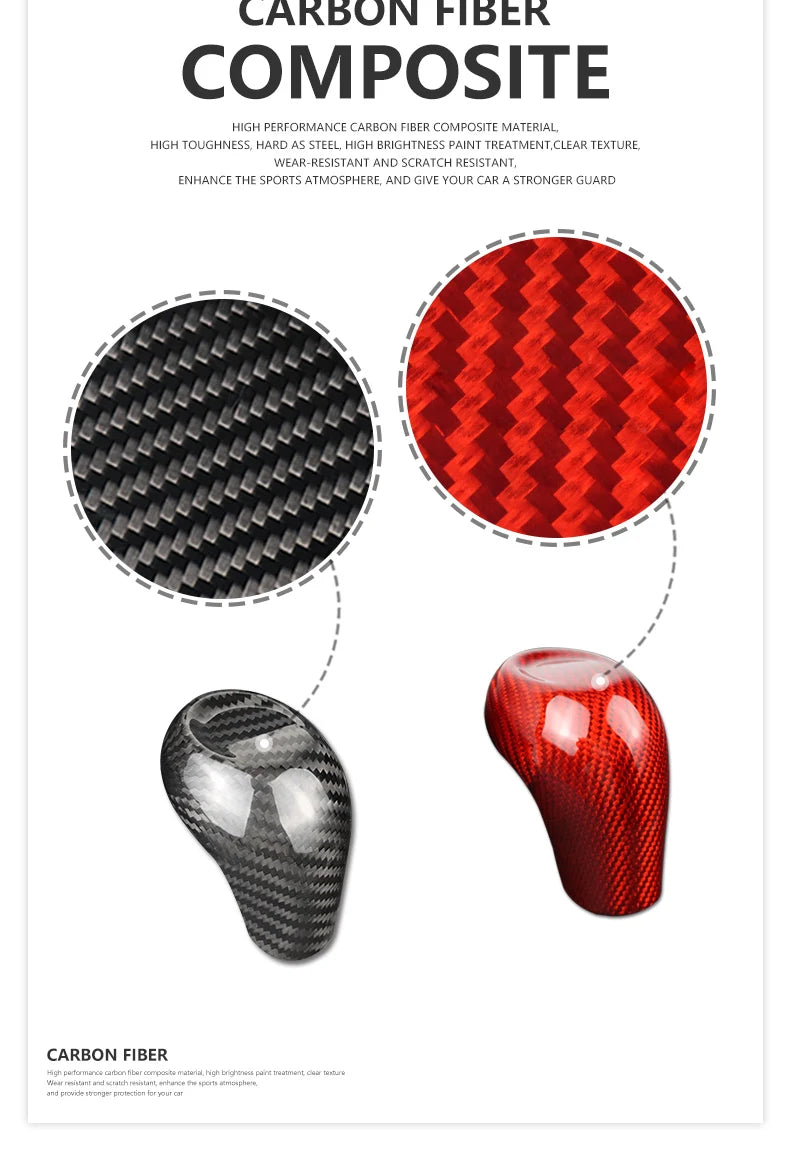 Carbon Fiber Gear Shift Knob - Chevrolet Corvette C7