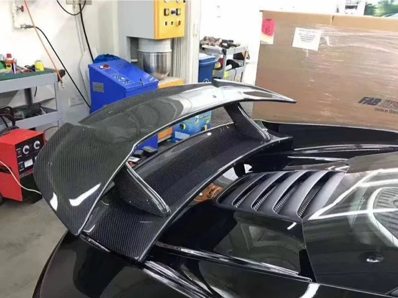 Carbon Fiber Artisan Wing With Base Panel - McLaren MP4-12c/650s