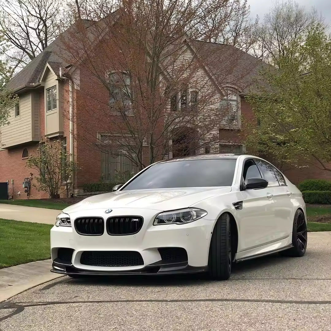 3D Style Carbon Fiber Front Lip - BMW F10 M5