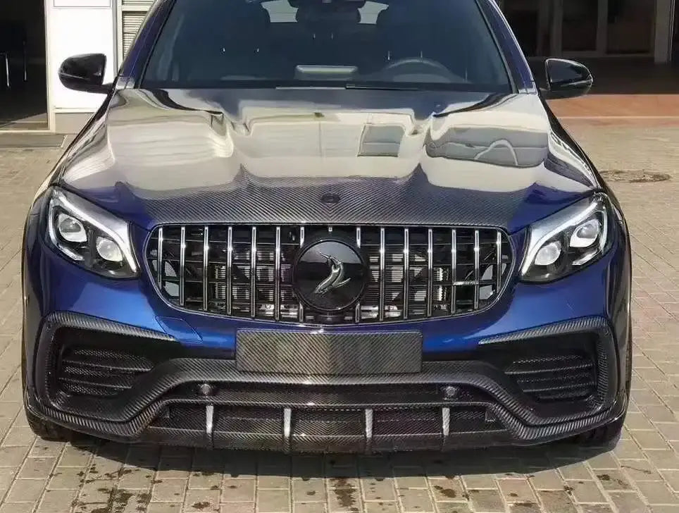 Carbon Fiber T Style Aerodynamic Body kit -  Mercedes-Benz GLC63