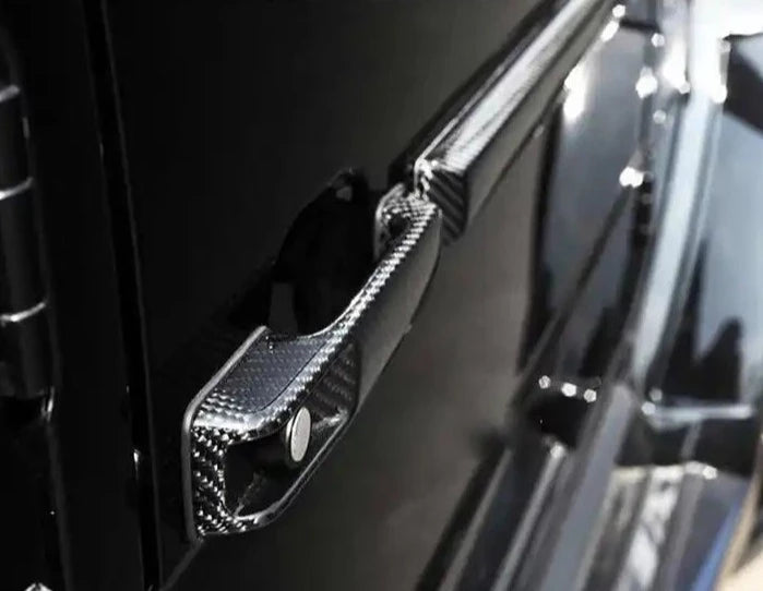 Carbon Fiber Door Handle Covers - Mercedes AMG G-Wagon