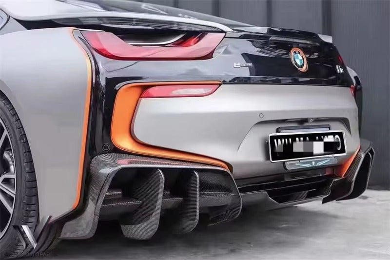 Carbon Fiber Rear Diffuser - BMW i8