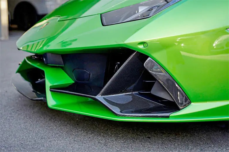 N Style Full Dry Carbon Fiber Front lip - Lamborghini Huracan Evo