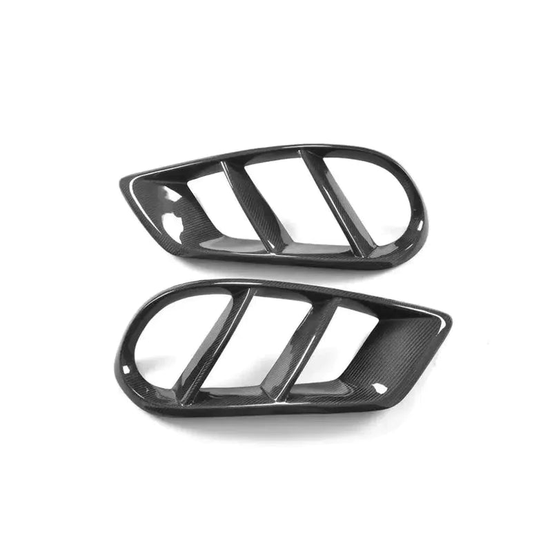 Carbon Fiber Front Air Vent Trim - Mercedes C class