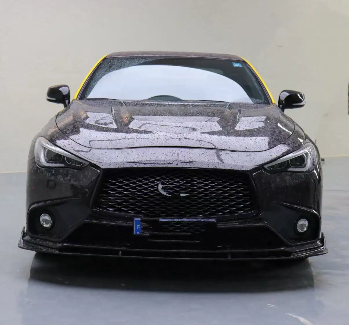 Carbon Fiber Fiber Front Bumper - Infiniti Q60