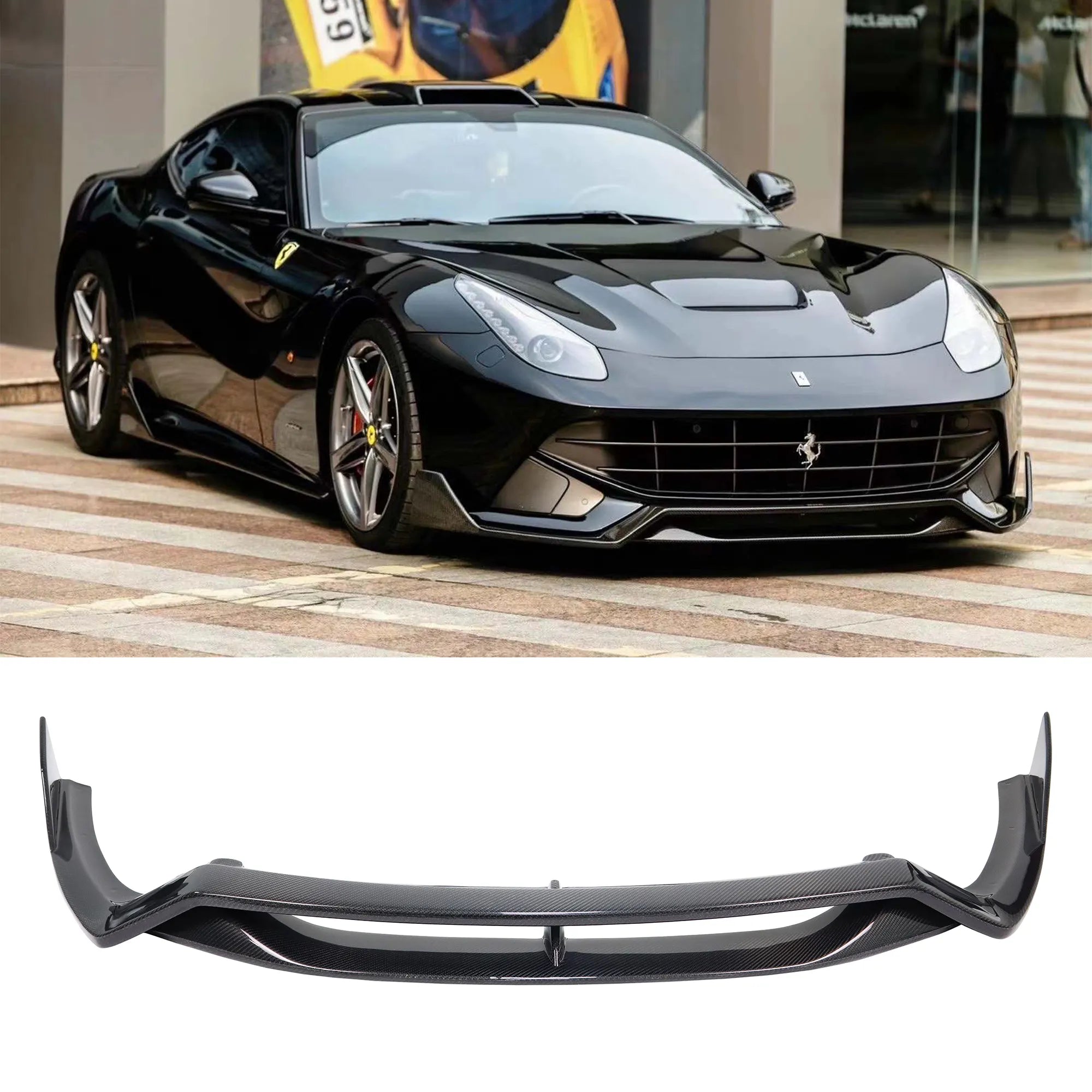 Carbon Fiber Front Lip - Ferrari F12