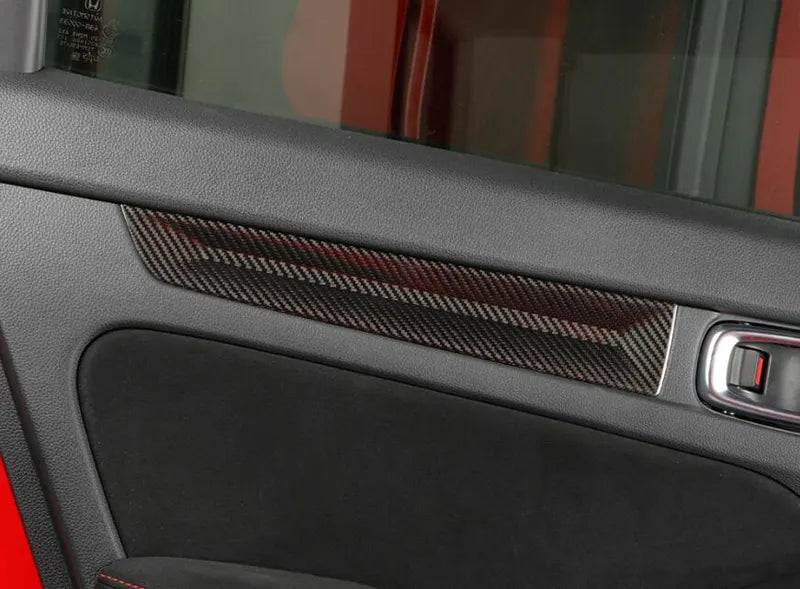 Carbon Fiber Interior Door Panel Trim - Honda Civic Type R FL5