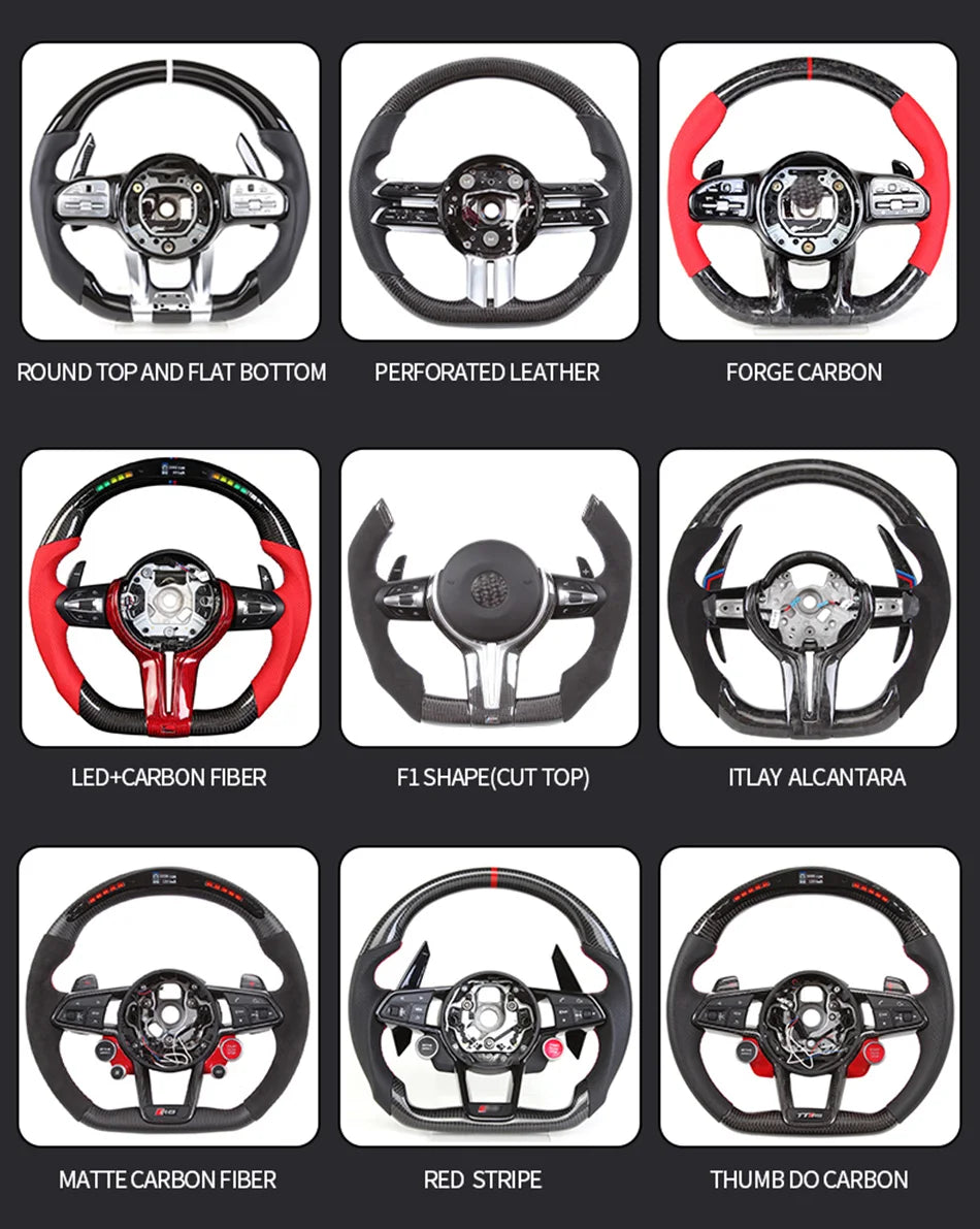 Full Custom Steering Wheel - Ferrari