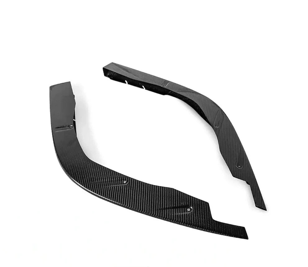 OEM Style Carbon Fiber Side Front Splitter - Ferrari F8 Tributo