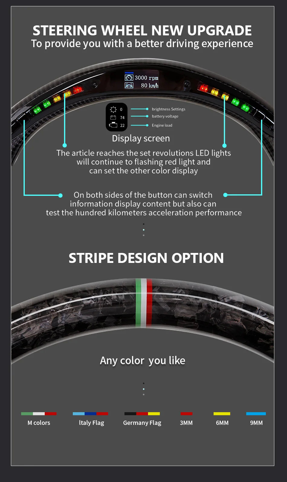 Full Custom Steering Wheel - Ferrari