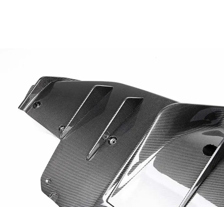 PT Carbon Fiber Rear Diffuser - Ferrari F8 Tributo/Spider