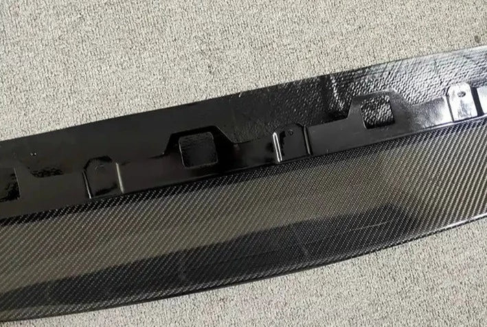 TS-Style Carbon Fiber Car Front Lip Diffuser - Nissan GTR R35 2017-2019