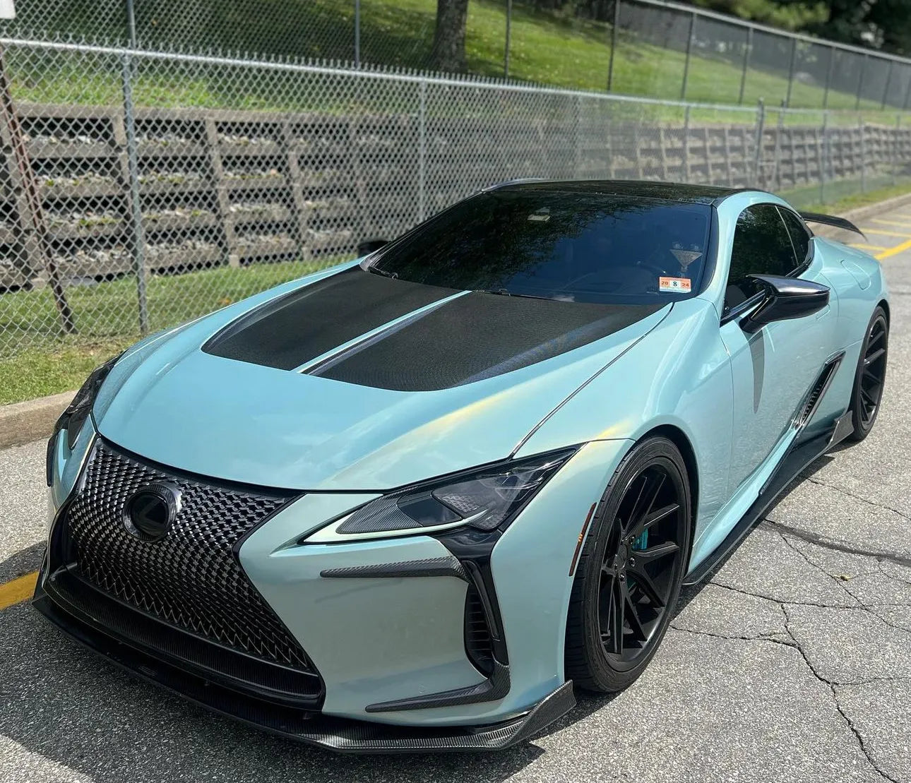 Carbon Fiber Front Splitter Lip -  Lexus LC500 LC500H