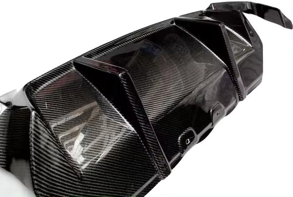 Carbon Fiber Rear Diffuser - BMW F10 5 Series M sport
