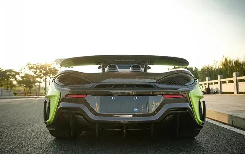 Carbon Fiber 600LT Rear Bumper - McLaren 540C/570S/570GT/600LT