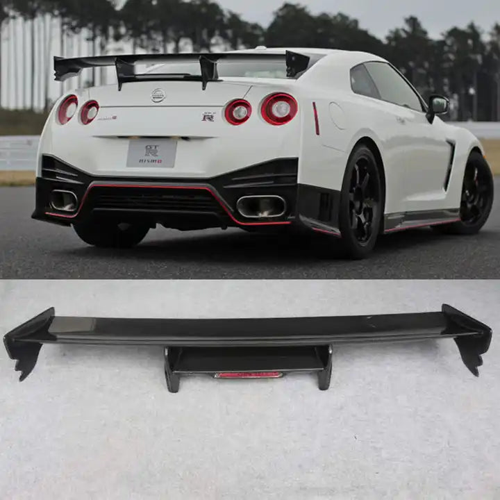 Carbon Fiber Rear Spoiler N-Style - Nissan GTR R35