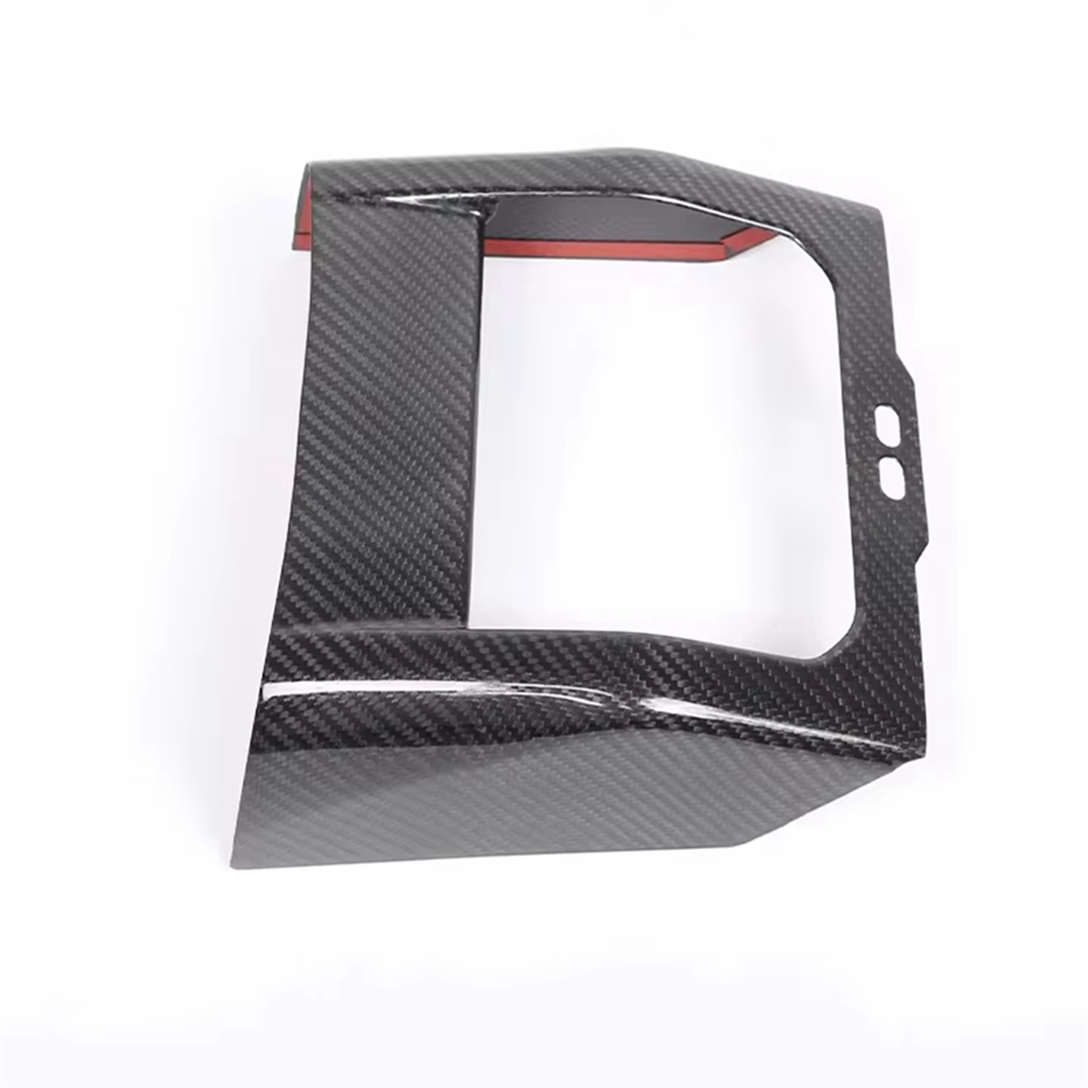 Carbon Fiber Rear Console outlet Cover Trim - BMW G60 5 Series