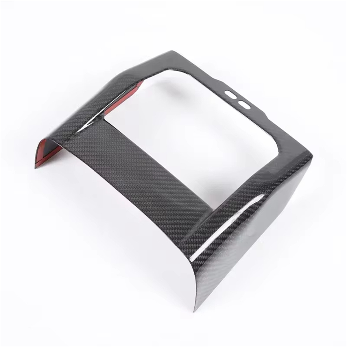 Carbon Fiber Rear Console outlet Cover Trim - BMW G60 5 Series