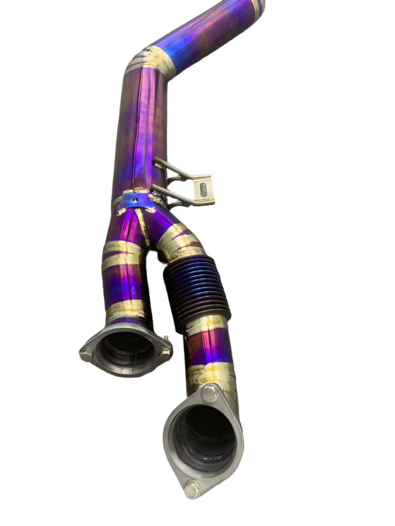 Titanium Valved Cat Back Exhaust System - G8X M2/M3/M4