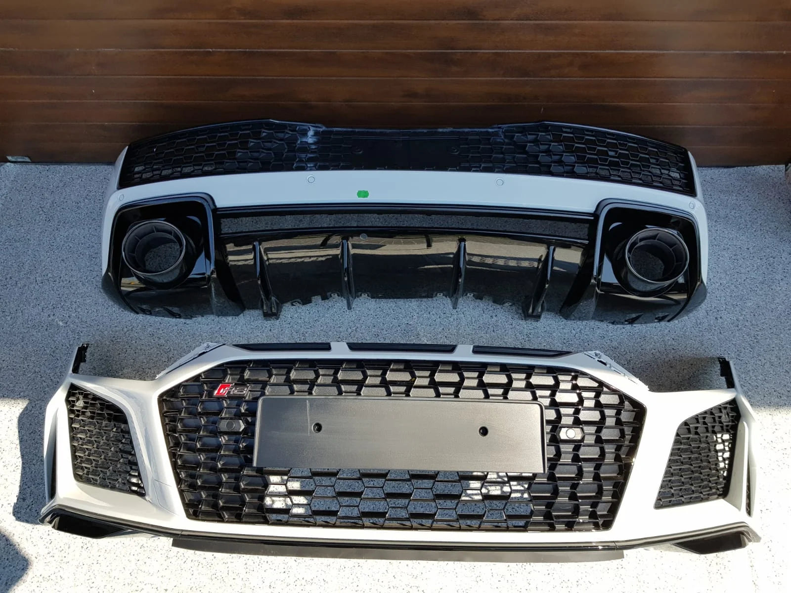 Face Lift Full Conversion Kit  2017-2018 to 2019-2023 - Audi R8 Gen 2 2017-2018