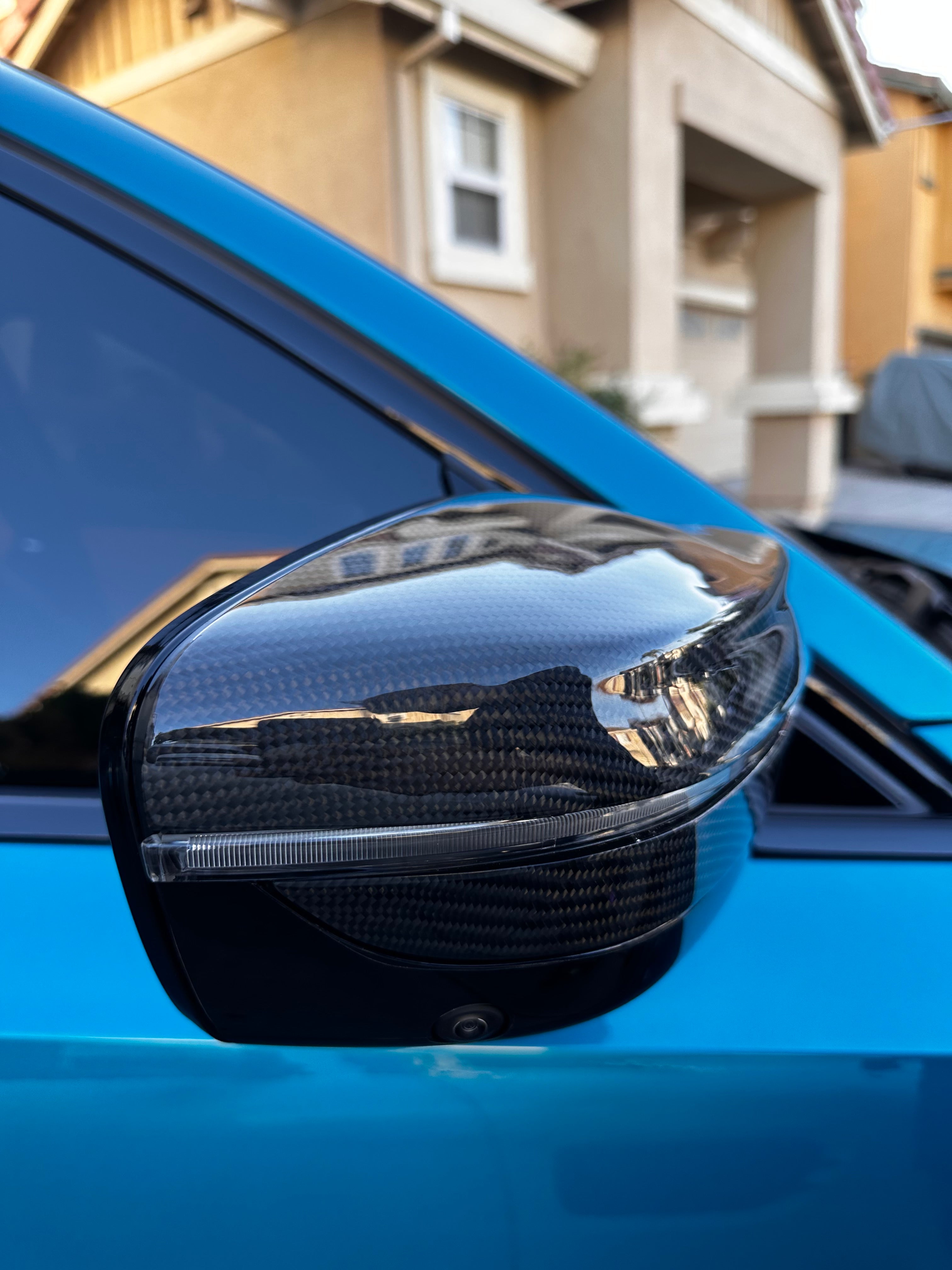 M Style Carbon Fiber Mirror Cap Set for BMW G Chassis