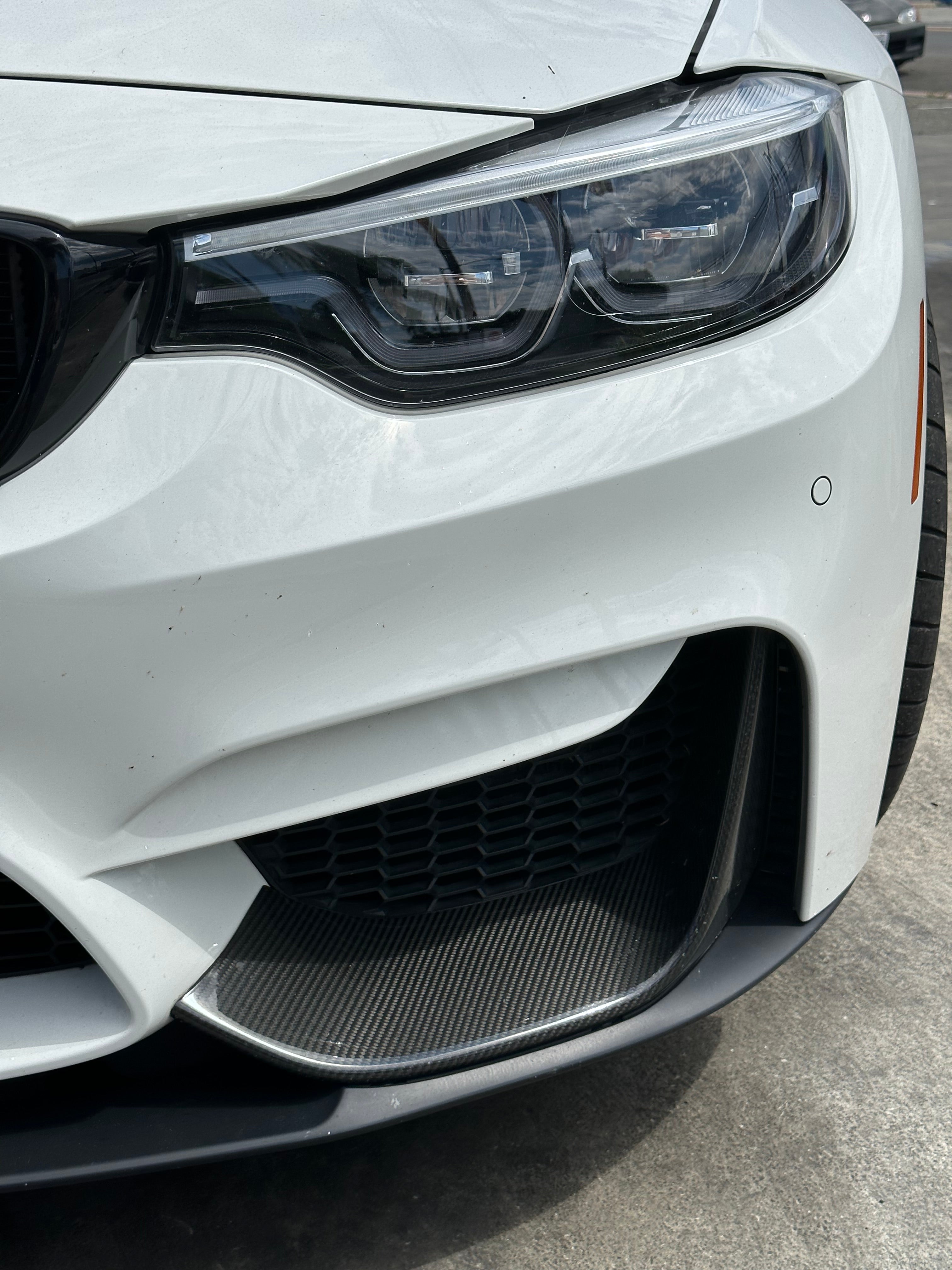 M Performance Carbon Fiber Front Low Splitters - BMW F80 M3 & F82 / F83 M4