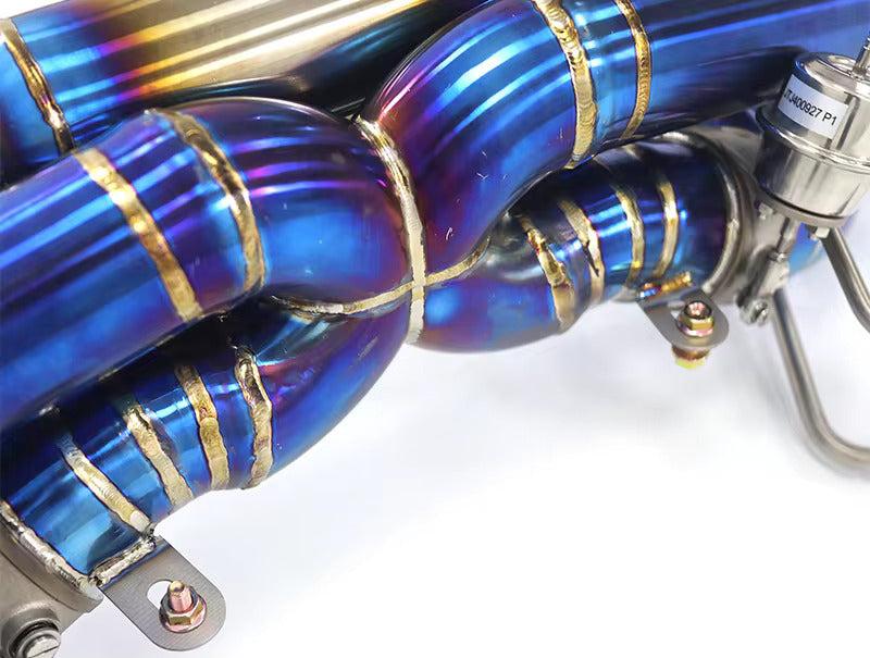 Titanium Valve Catback Performance Exhaust -  Porsche 718 GT4 RS 4.0T