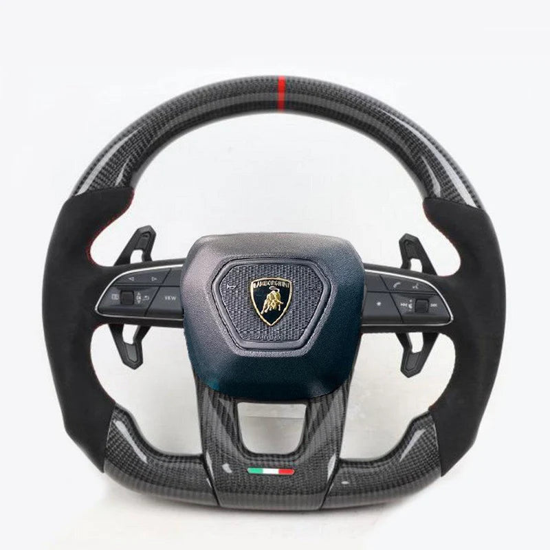 Lamborghini Urus Style - Full Custom Carbon Fiber Steering Wheel