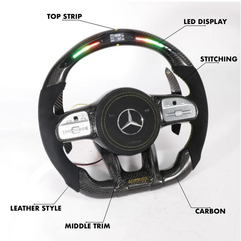 Full Custom Facelift Conversion Steering Wheel - Mercedes AMG