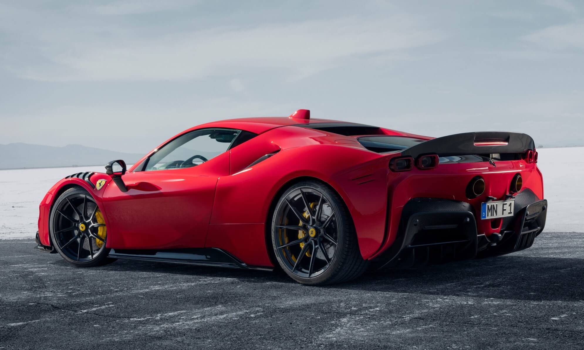 Carbon Fiber Rear Spoiler - Ferrari SF90