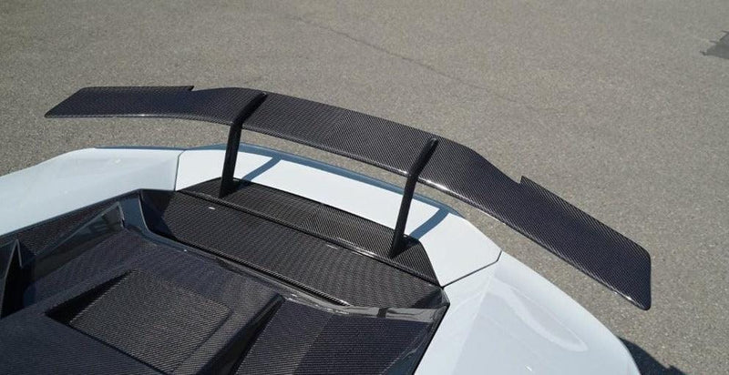 N-style Carbon Fiber Rear Trunk Spoiler Wing - Lamborghini Huracan LP580/LP610/EVO