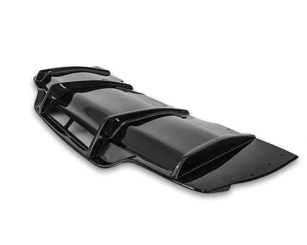 PSM Style Carbon Fiber Rear Diffuser - Mercedes Benz W205 C63 AMG C-Class