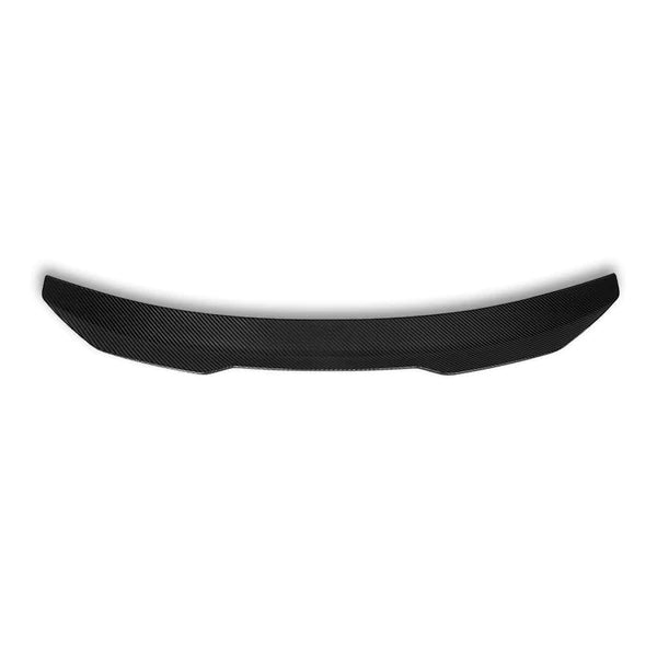 PSM Style Carbon Fiber Trunk Lip Spoiler - Audi B8.5 A4