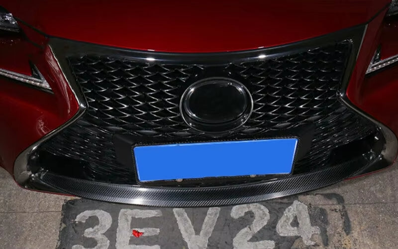 Carbon Fiber Front Lip Cover -  Lexus RC200 RC200t RC300 RC350 F-Sport