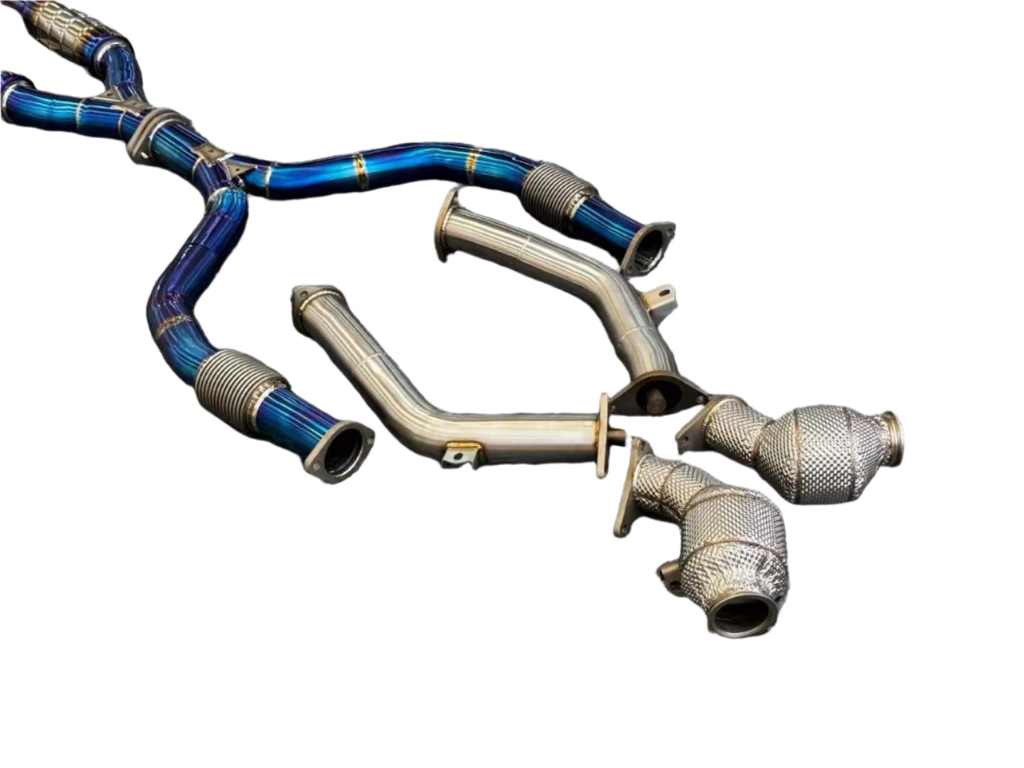 Nissan 400Z Valved Exhaust System + Down Pipes