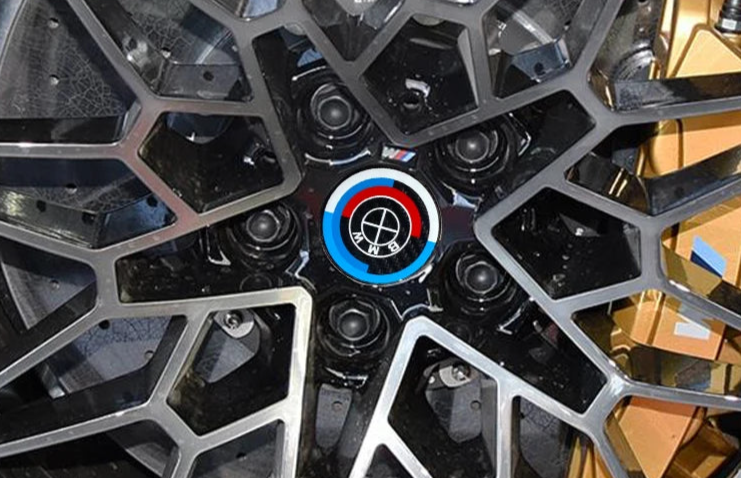 Carbon Fiber 50th Years M Heritage Emblem Roundel - BMW Roundel